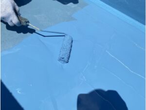 ウレタン防水ローラー仕上げ